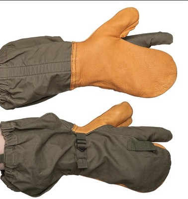 #ad US Military M 1951 Korean Era Trigger Finger Mitten Gloves Shell LARGE NEW A12 $19.99