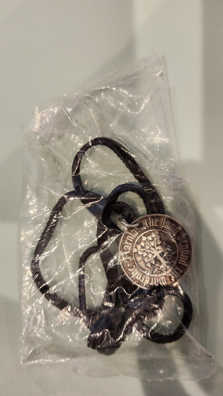 Chronicles of Narnia The Lion the Witch & the Wardrobe medallion charm necklace