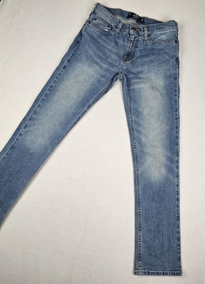 Hollister California Jeans Womens Slim Straight Denim Jeans Size 28X32 Epic Flex