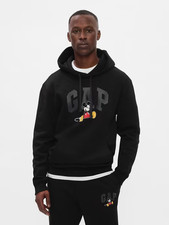 Mickey Mouse Relaxed Logo Hoodie