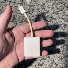 Genuine Apple Mini DisplayPort Thunderbolt 2 to VGA Adapter A1307 - Used