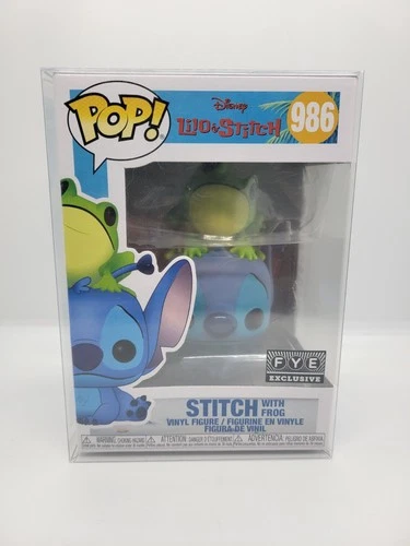 Funko Pop! Disney: - Stitch with Frog #986 - FYE Exclusive