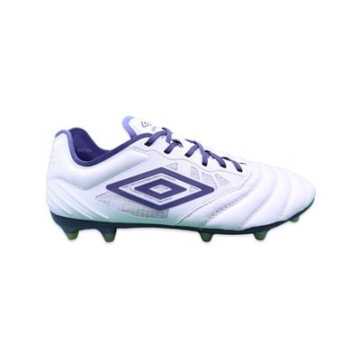 UMBRO TOCCO IV PRO FG Weiß Blau Gelb Rasen Fussballschuhe Naturrasen Fussball