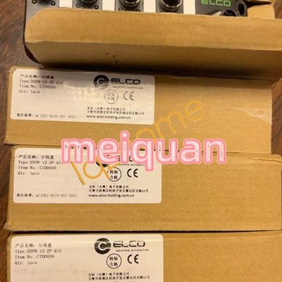 ELCO ESP8-12-2P-Q12 Distribution Box Module  New Fast shipping