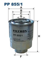 Kraftstofffilter Filtron Pp 855/1 Anschraubfilter FüR Toyota Verso Avensis Auris