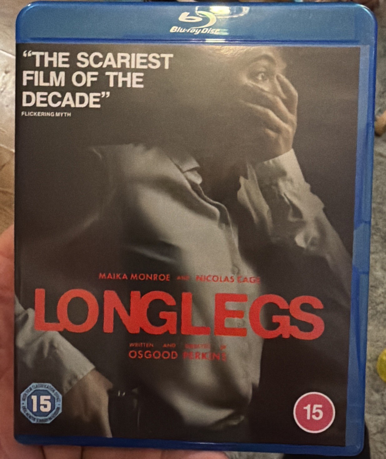 Longlegs BLU RAY Horror Film