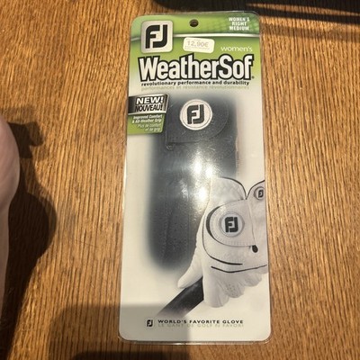 Footjoy WeatherSof Damen für die rechte Hand blau Medium