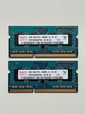 Hynix 2x 2GB DDR3 SO-DIMM RAM-Kit   neu, unbenutzt