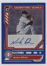 2023 Panini Donruss Signature Series Blue /99 Noah Dean #SS-ND Auto 0p1q