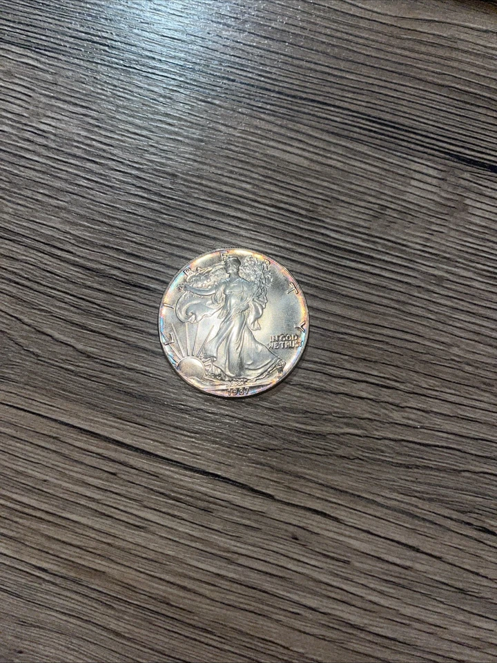 MONETA USA STATI UNITI AMERICAN EAGLE 1 DOLLARO 1987 ONCIA ARGENTO 999 - Immagine 4 di 4