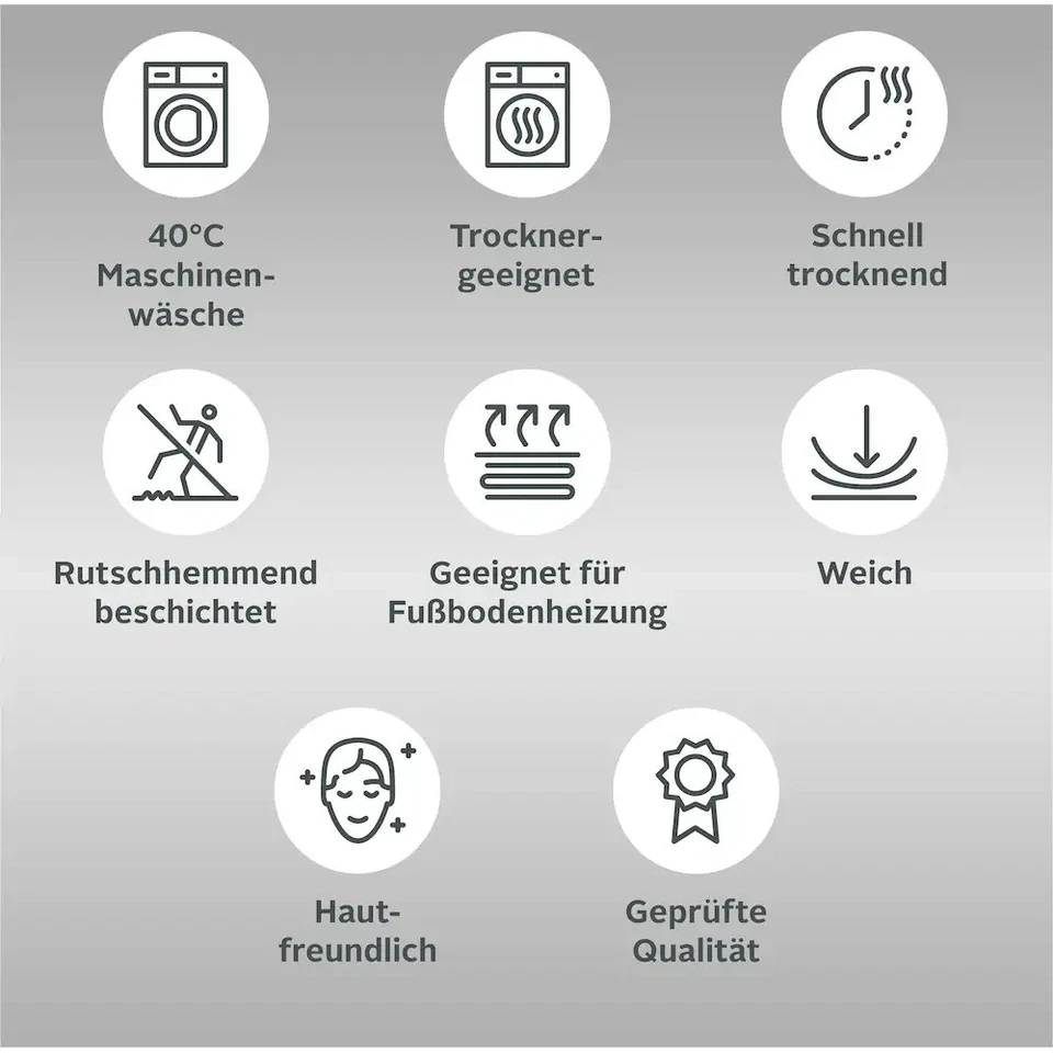 Möve SUPERWUSCHEL Burgundy Gr. 80 cm, Badematte, Badvorleger UVP:59,99€ (3796) - Bild 3 von 4