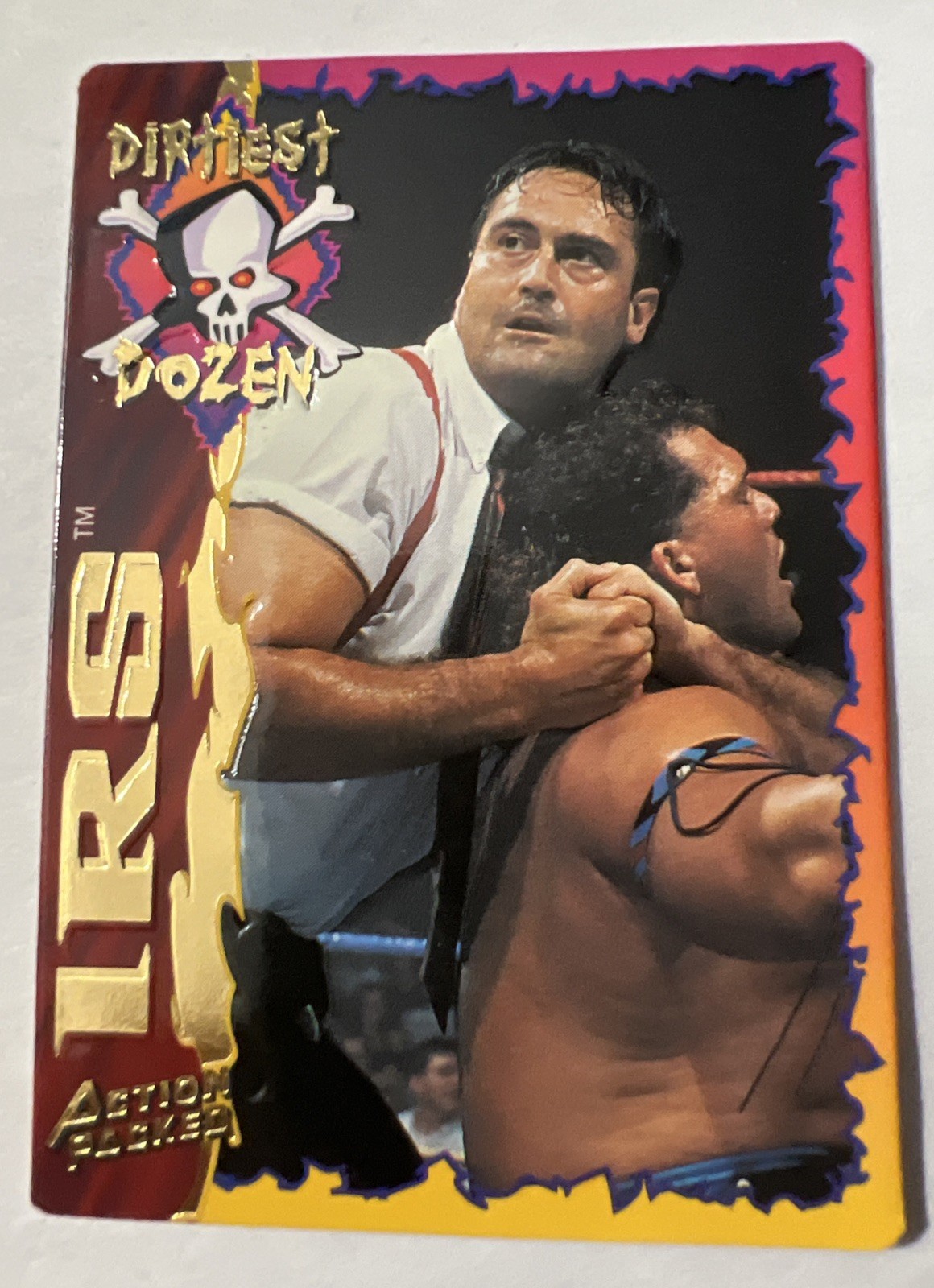 1995 Action Packed WWF 🔥 "IRS" Dirtiest Dozen #29 NM-MT 💪