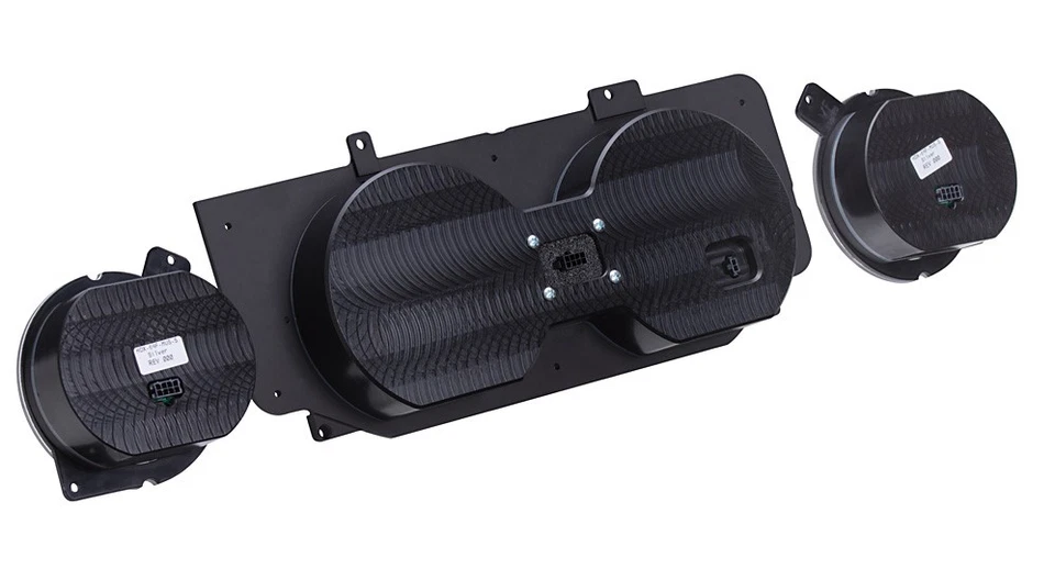 Kit de medidor analógico Dakota Digital 1969-1970 Ford Mustang HDX prata HDX-69F-MUS-S - Imagem 3 de 4