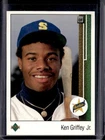 1989 Upper Deck Ken Griffey Jr. Rookie RC #1 Mariners