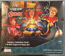 2022 UPPER DECK MARVEL FLEER ULTRA AVENGERS HOBBY BOX NEW SEALED