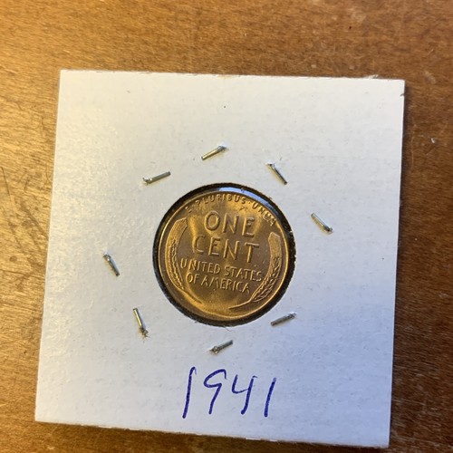 Wheat pennies 1940 1941 1942 1943 1944 1945 1946 1947 1948 1949 AU/BU lot - Imagen 5 de 21