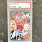 2018 Topps Fire Shohei Ohtani #150 PSA 7 Rookie Angels RC Baseball MLB Base Set