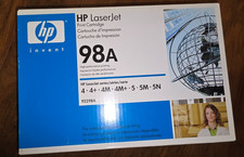 New HP LaserJet High Volume Print Cartridge 98A 92298A For HP 4 4 4M 4M 5 5M