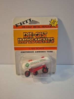 Ertl 1/64 Anhydrous Ammonia Tank Farm Toy Die-Cast Implements #1550 NIP