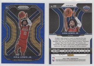 2020-21 Panini Prizm Blue Wave Prizm Kira Lewis Jr #272 Rookie RC
