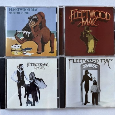 Fleetwood Mac CD Lot (4)- Self Titled, Rumours, Behind the Mask & Greatest Hits