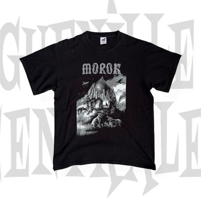 Vintage Metal Band Morok T-Shirt - Original Screenprint - Größe L - selten