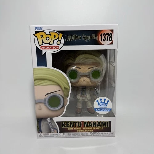 Funko Pop Jujutsu Kaisen Kento Nanami #1378 Funko Shop Exclusive With Protector