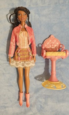Barbie So In Style Stylin Hair Grace Puppe 2009 Mattel RAR