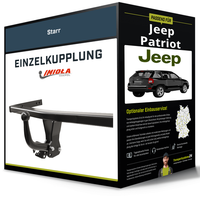 Starre AnhäNgerkupplung für Jeep Patriot 02.2007-04.2011 Typ MK74 Imiola Hak-Pol