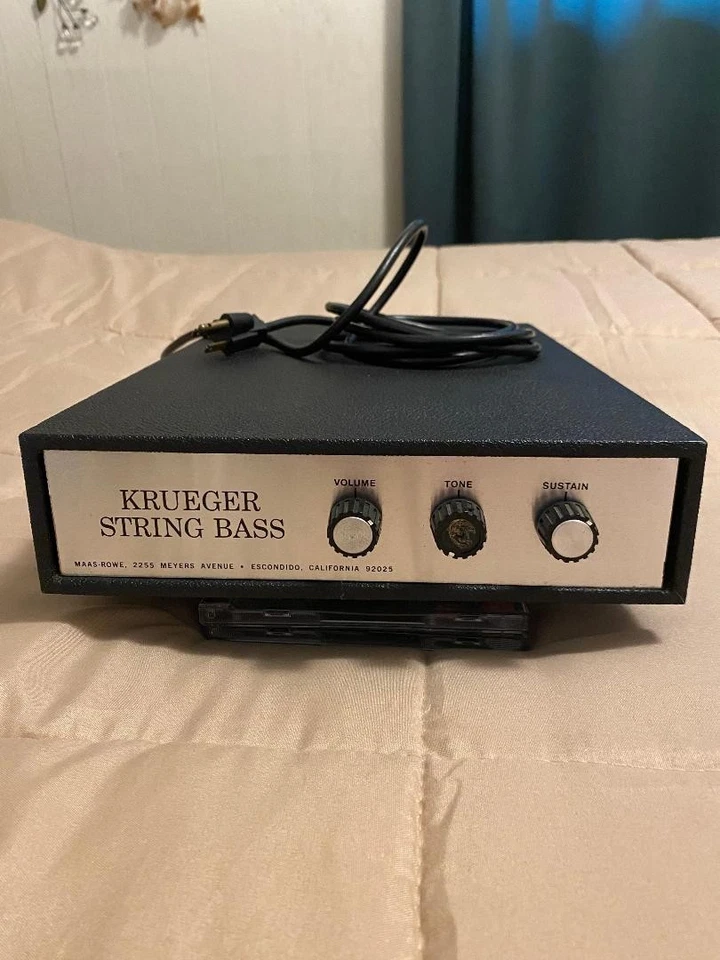 Sistema de pedal de bajo de 13 notas de Mass-Rowe Krueger String Bass Foto 3 de 4