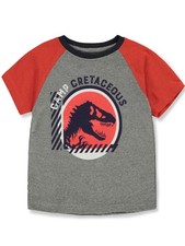 Jurassic World Boys' Camp Cretaceous T-Shirt Color: red/multi Size: 2t