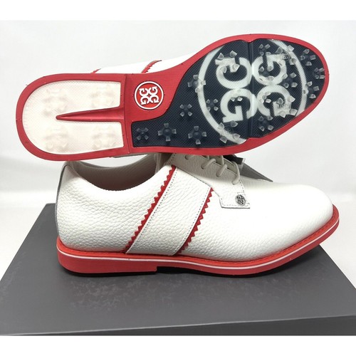 G/Fore G4 Kiltie Gallivanter Golf Shoes Womens Size 8.5 SNOW POPPY ...