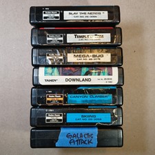 Lot De Jeux Vidéo Rétro Pour Tandy TRS-80 Et IBM PC – Inclut « Adventure » Par MicroProse, Parfait Pour Collectionneurs
