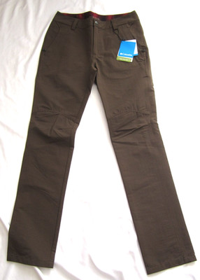 New Women Columbia Omni Shield Straight Leg Pants Sz M (WP322)