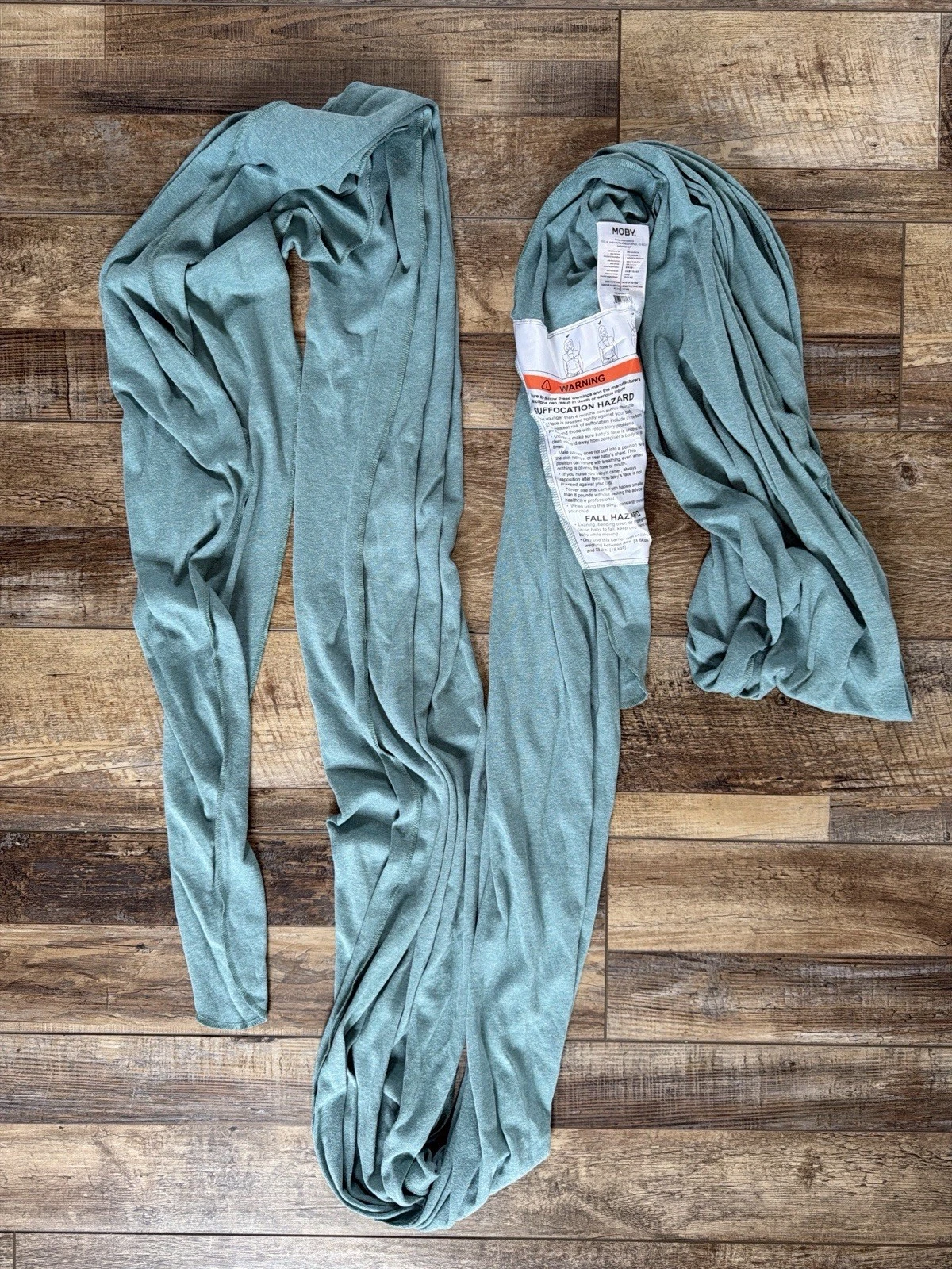 Moby Baby Wrap Carrier Hydro 16.5ft Infant Sling 8-33 lbs Teal
Opens in a new window or tab