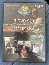 Bass Pro Shops Video Library Stacey King Fishing 3 DVD Set