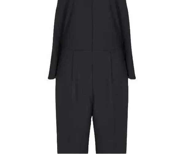 REISS Marty V Neck Jumpsuit Pantaloni Set Blu Navy Donna Tg XS /S - Imagen 2 de 4