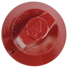 Vulcan Hart 00-719255-00012 Knob, Control Red-W/Set Scr.