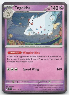 Togekiss Surging Sparks 72/191