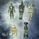 Vintage*Kenner Star Wars Figures*Lot of 5 Droids*C-3PO* IG-88*R5-D4*FX-7*8D8*