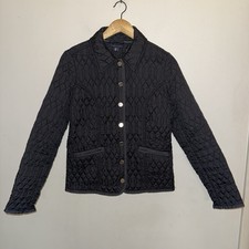 Tommy Hilfiger Black Quilted Puffer Jacket Women s Size Small