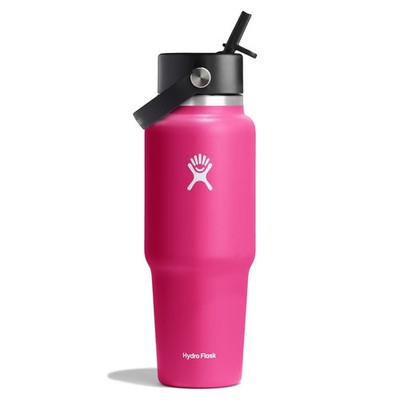 Hydro Flask 32oz Wide Mouth Flex Straw Travel Water Bottle | eBay