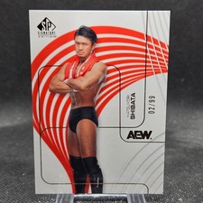 2025 Upper Deck AEW SP Signature Katsuyori Shibata Red /99 #45