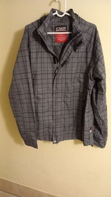 Herren Jacke, CMP, Größe 56, grau karriert