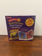 Lakeshore Non Fiction Emergent Readers Box of 20 8-page books New Sealed Set