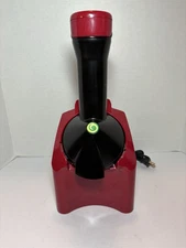 Dole Yonanas Red Model 901 Ice Cream Frozen Yogurt Healthy Fruit Treat Maker