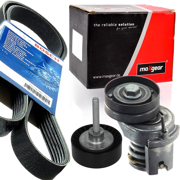 Bosch 6PK1733 Keilrippenriemen-Satz + Spanner FüR A3 Rapid Yeti Polo VW Audi-image