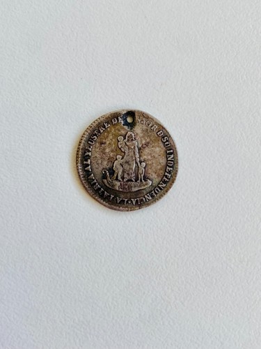 Silver medal 1 Sol - Potosi - Bolivia - 1854