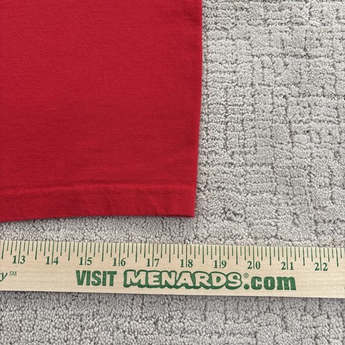 Vintage Red 90’s Youth large-T Shirt “ Mom I’ll Do My Homework Right….” - Picture 7 of 8