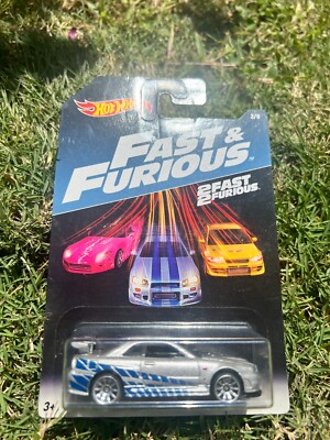 李*様 Hot Wheels Nissan Skyline GT-R (R34) RLC Exclusive Nissan Skyline GT-R BNR34 Collectible Diecast